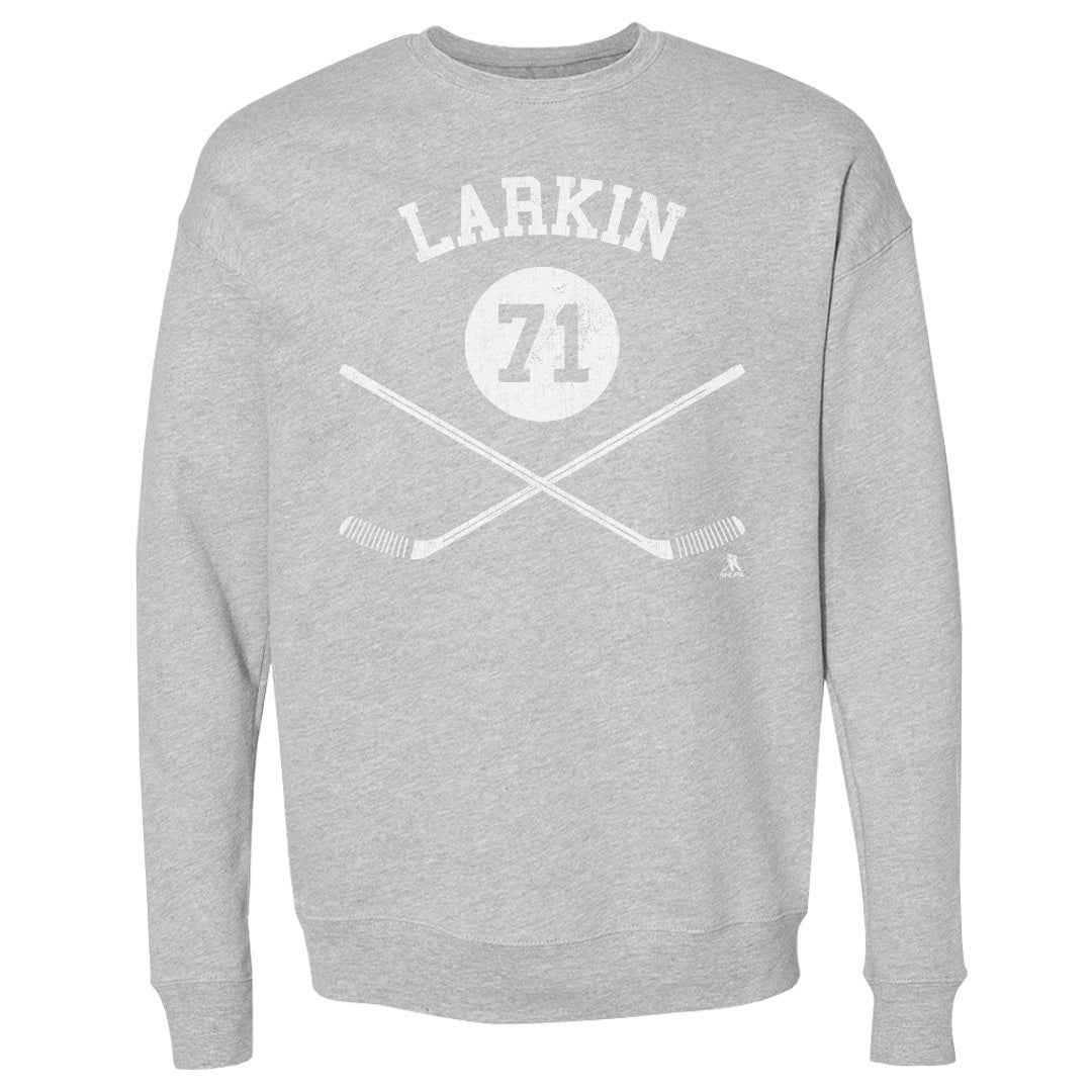 Dylan Larkin Men&#39;s Crewneck Sweatshirt | 500 LEVEL