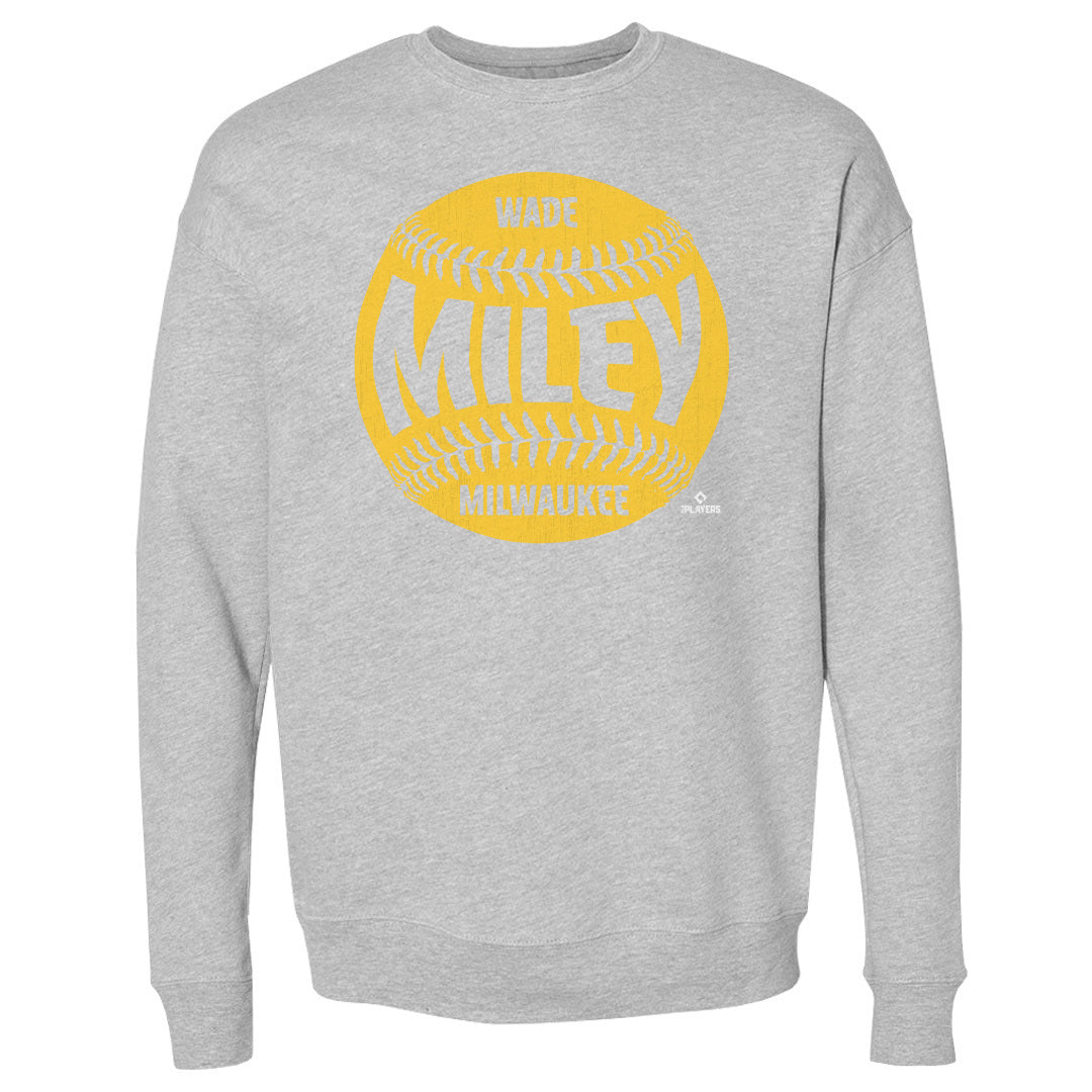 Wade Miley Men&#39;s Crewneck Sweatshirt | 500 LEVEL