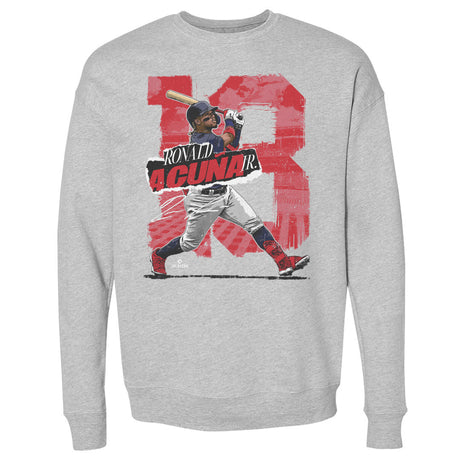 Ronald Acuna Jr. Men's Crewneck Sweatshirt | 500 LEVEL