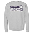 Lamar Jackson Men's Crewneck Sweatshirt | 500 LEVEL