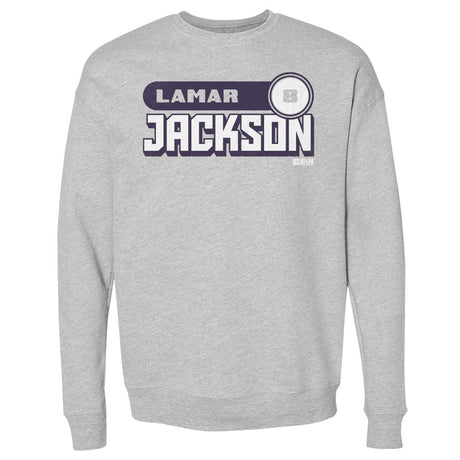 Lamar Jackson Men's Crewneck Sweatshirt | 500 LEVEL
