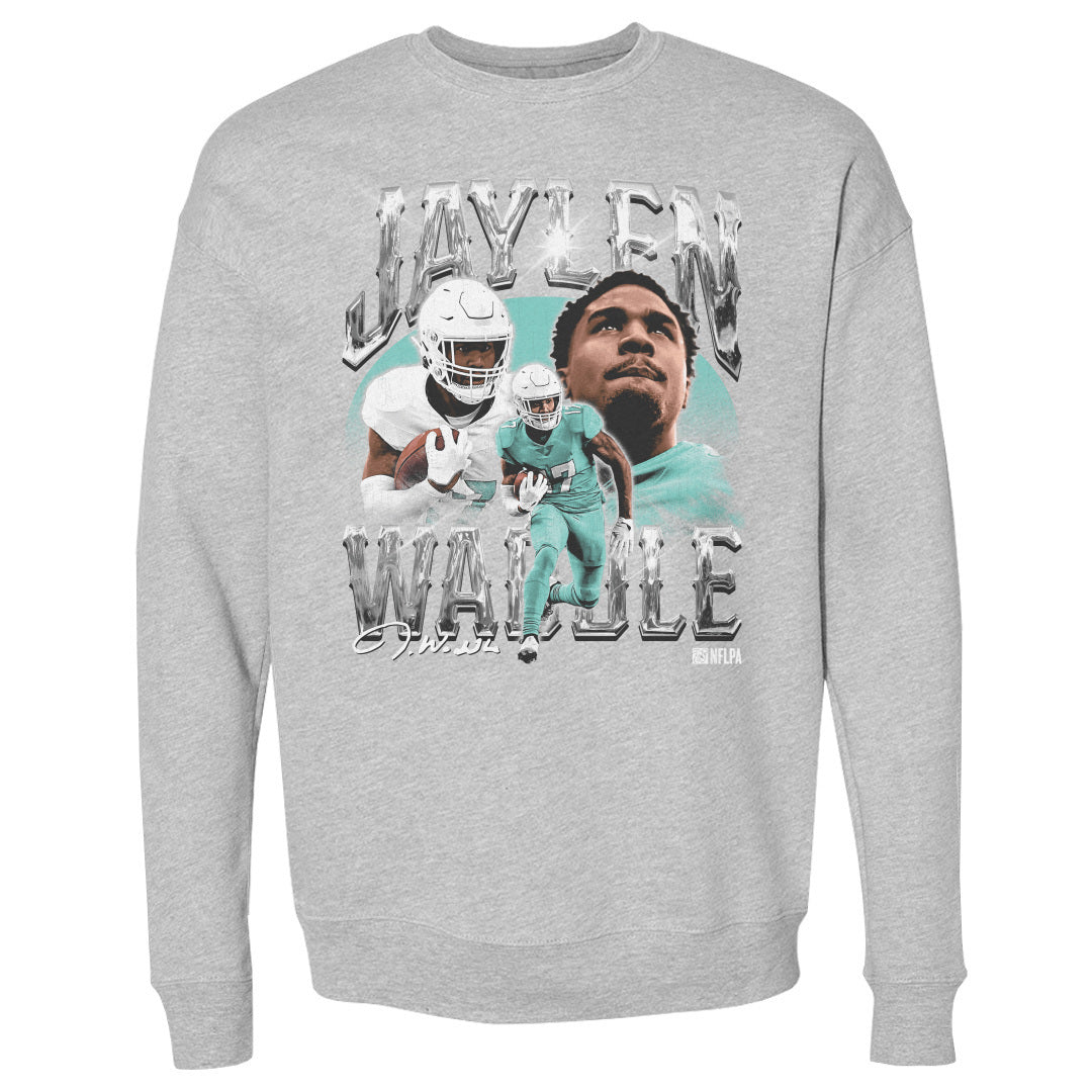 Jaylen Waddle Men's Crewneck Sweatshirt | 500 LEVEL