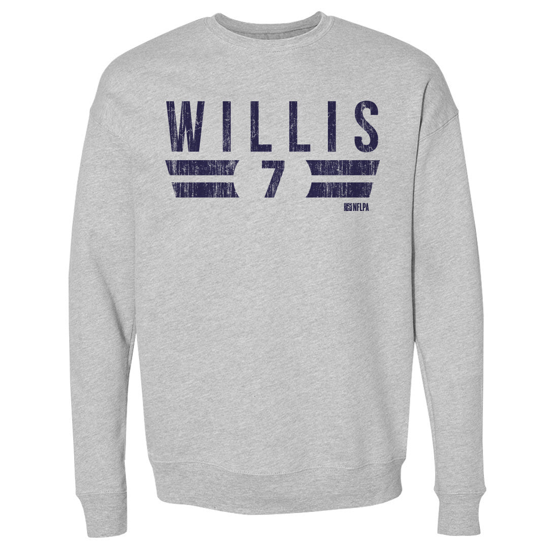 Malik Willis Men&#39;s Crewneck Sweatshirt | 500 LEVEL