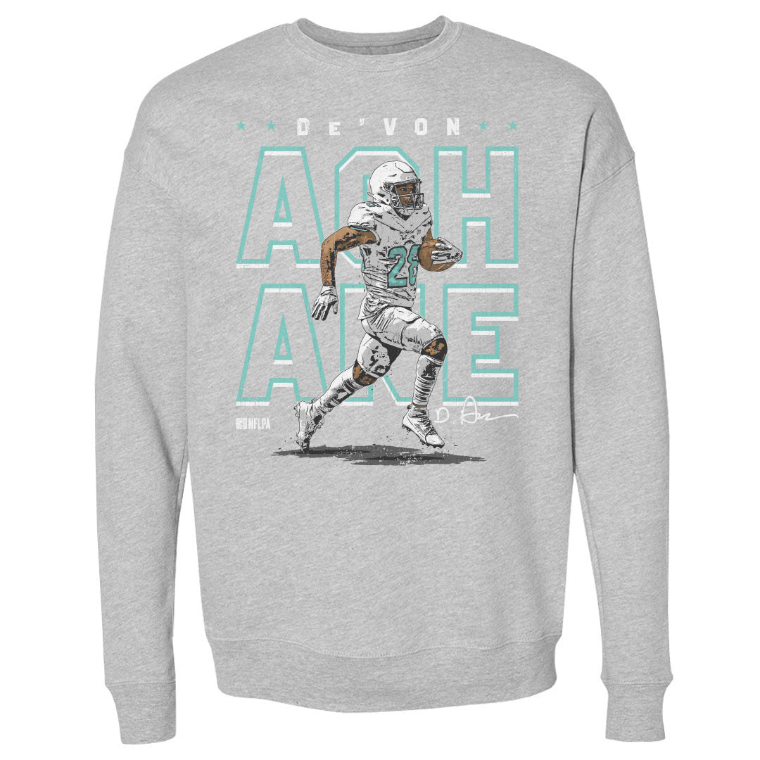 De'Von Achane Men's Crewneck Sweatshirt | 500 LEVEL