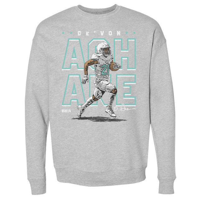 De'Von Achane Men's Crewneck Sweatshirt | 500 LEVEL