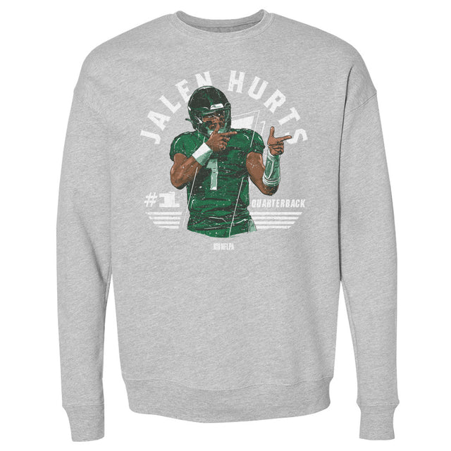 Jalen Hurts Men's Crewneck Sweatshirt | 500 LEVEL