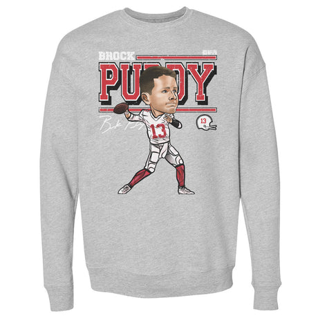 Brock Purdy Men's Crewneck Sweatshirt | 500 LEVEL