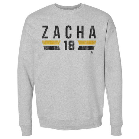 Pavel Zacha Men's Crewneck Sweatshirt | 500 LEVEL