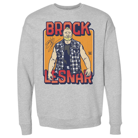 Brock Lesnar Men's Crewneck Sweatshirt | 500 LEVEL