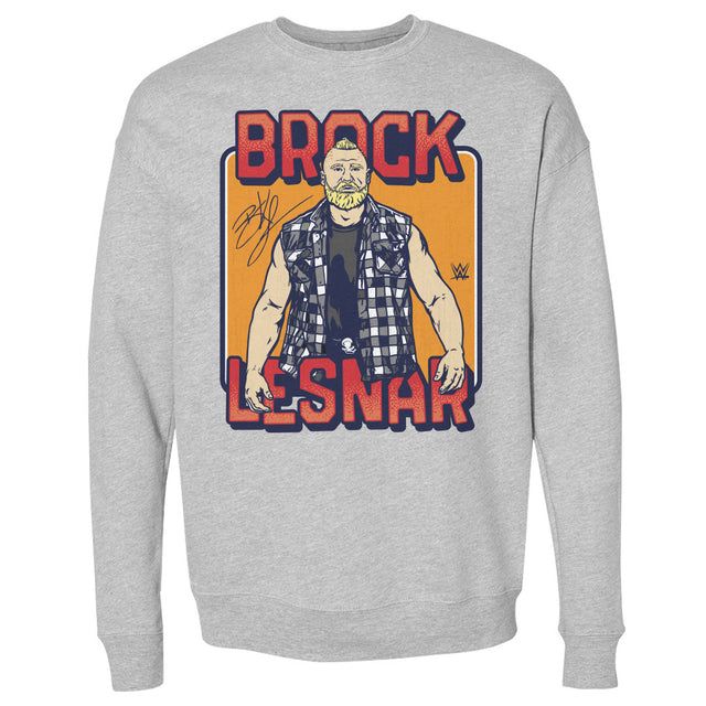 Brock Lesnar Men's Crewneck Sweatshirt | 500 LEVEL