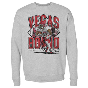 Isiah Pacheco Men's Crewneck Sweatshirt | 500 LEVEL