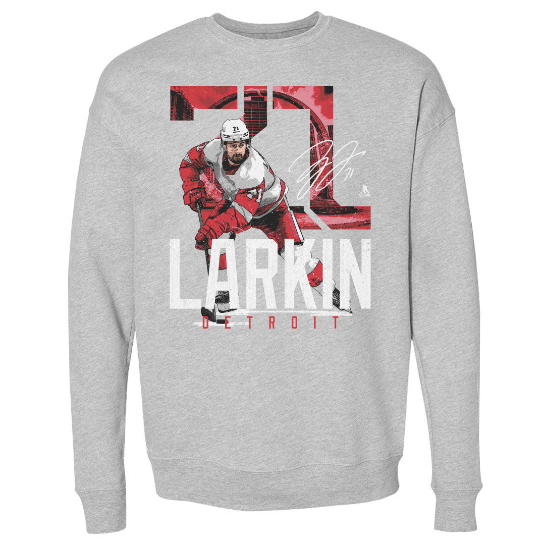 Dylan Larkin Men's Crewneck Sweatshirt | 500 LEVEL