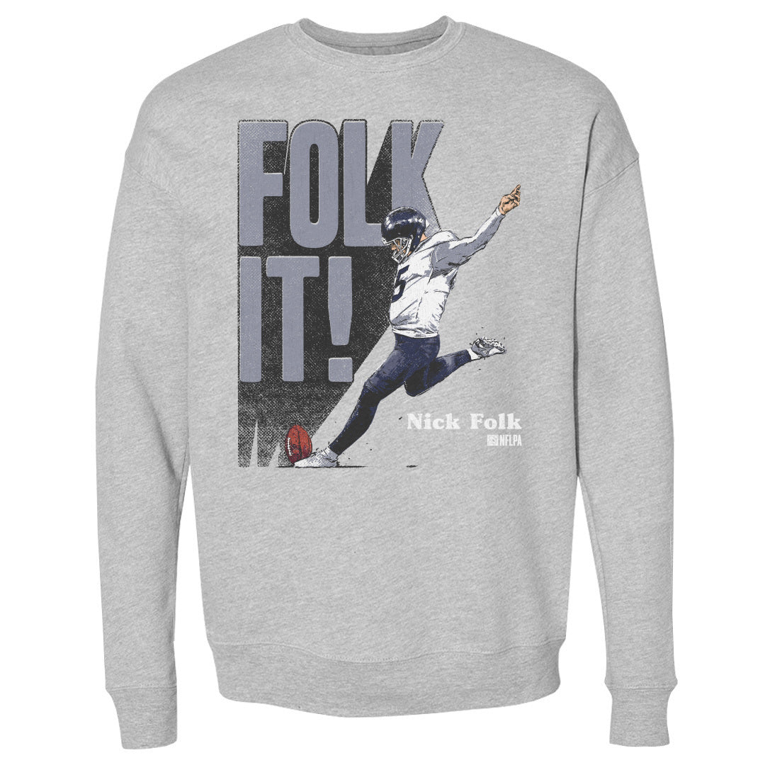 Nick Folk Men&#39;s Crewneck Sweatshirt | 500 LEVEL