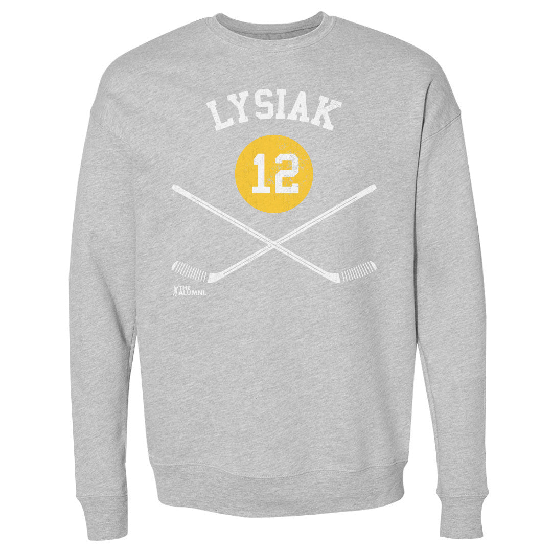 Tom Lysiak Men&#39;s Crewneck Sweatshirt | 500 LEVEL