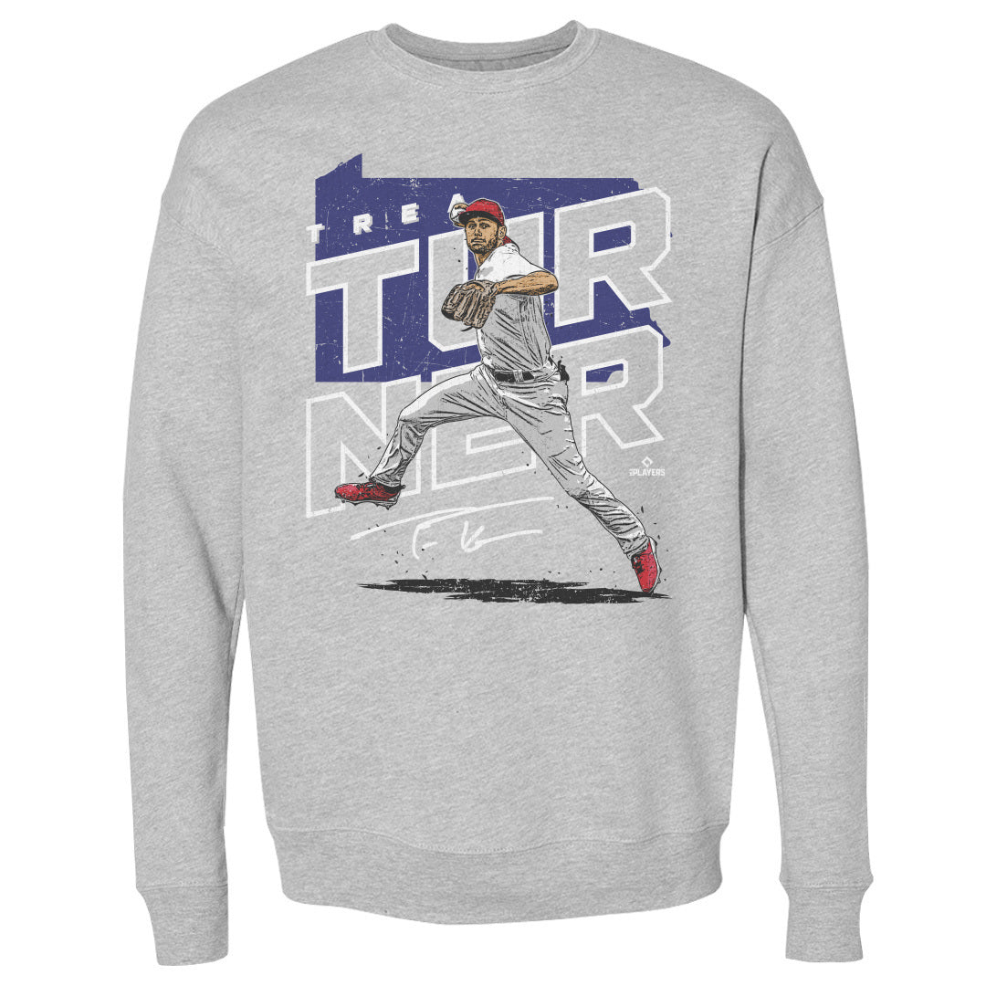 Trea Turner Men's Crewneck Sweatshirt | 500 LEVEL