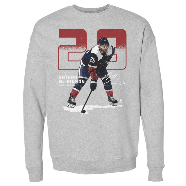 Nathan MacKinnon Men's Crewneck Sweatshirt | 500 LEVEL