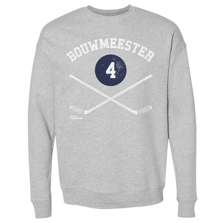 Jay Bouwmeester Men's Crewneck Sweatshirt | 500 LEVEL