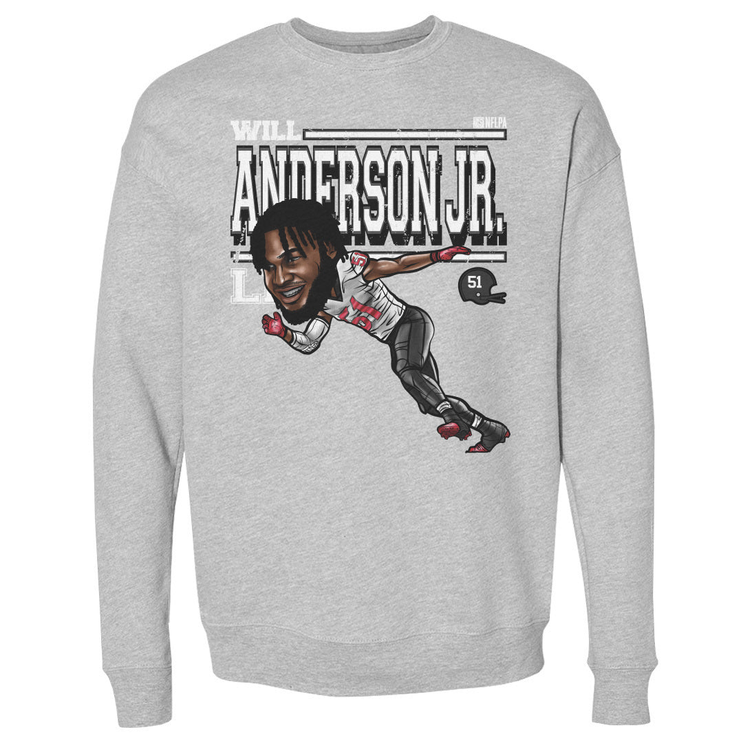 Will Anderson Jr. Men's Crewneck Sweatshirt | 500 LEVEL