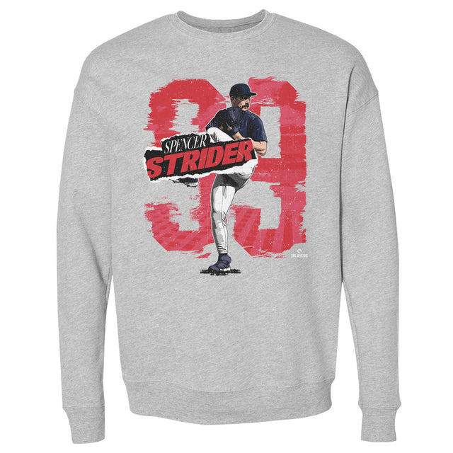 Spencer Strider Men's Crewneck Sweatshirt | 500 LEVEL