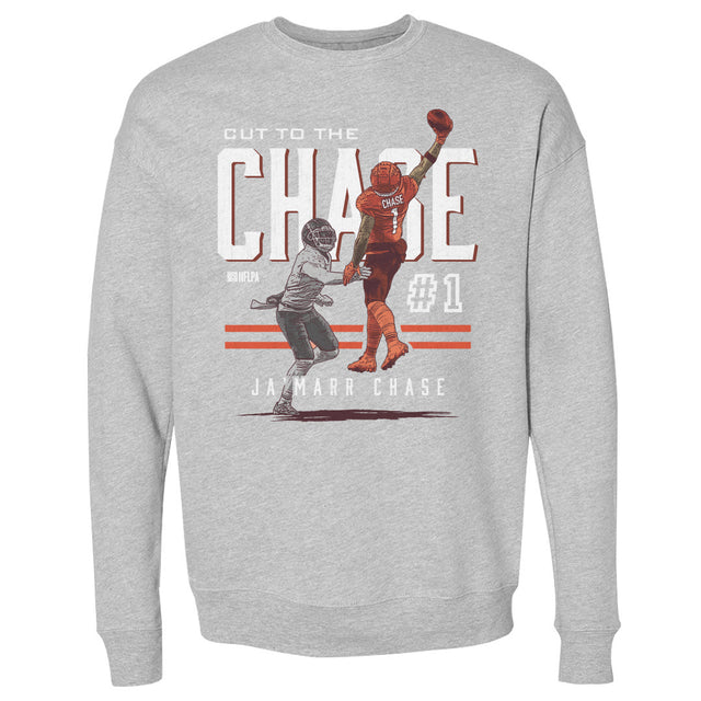 Ja'Marr Chase Men's Crewneck Sweatshirt | 500 LEVEL