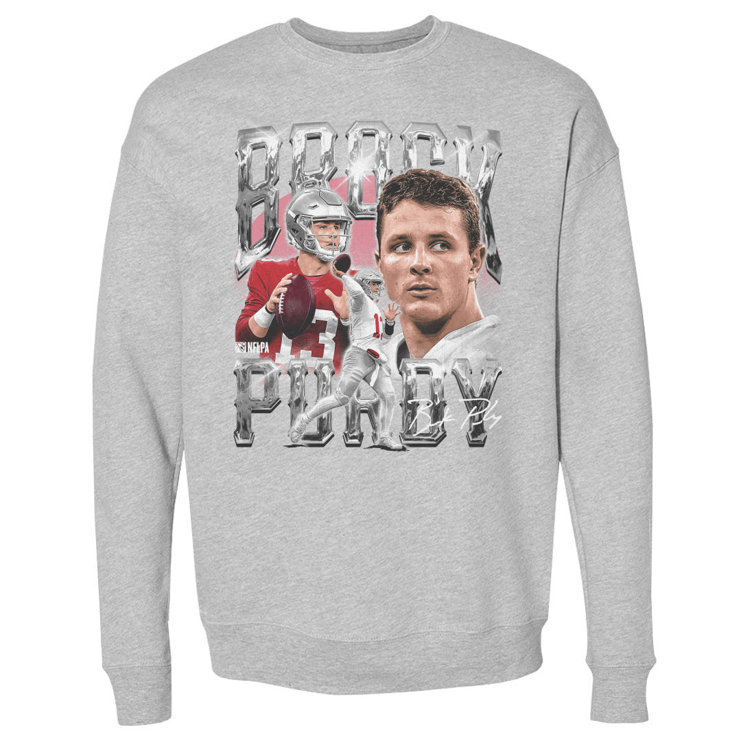 Brock Purdy Men's Crewneck Sweatshirt | 500 LEVEL
