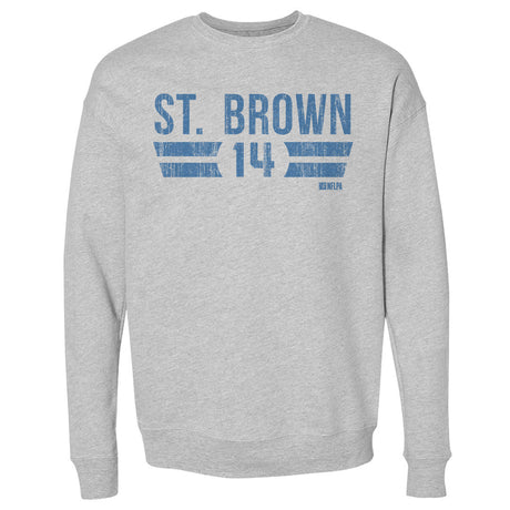Amon-Ra St. Brown Men's Crewneck Sweatshirt | 500 LEVEL