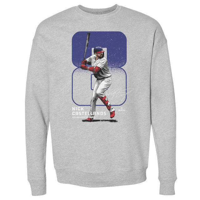Nick Castellanos Men's Crewneck Sweatshirt | 500 LEVEL