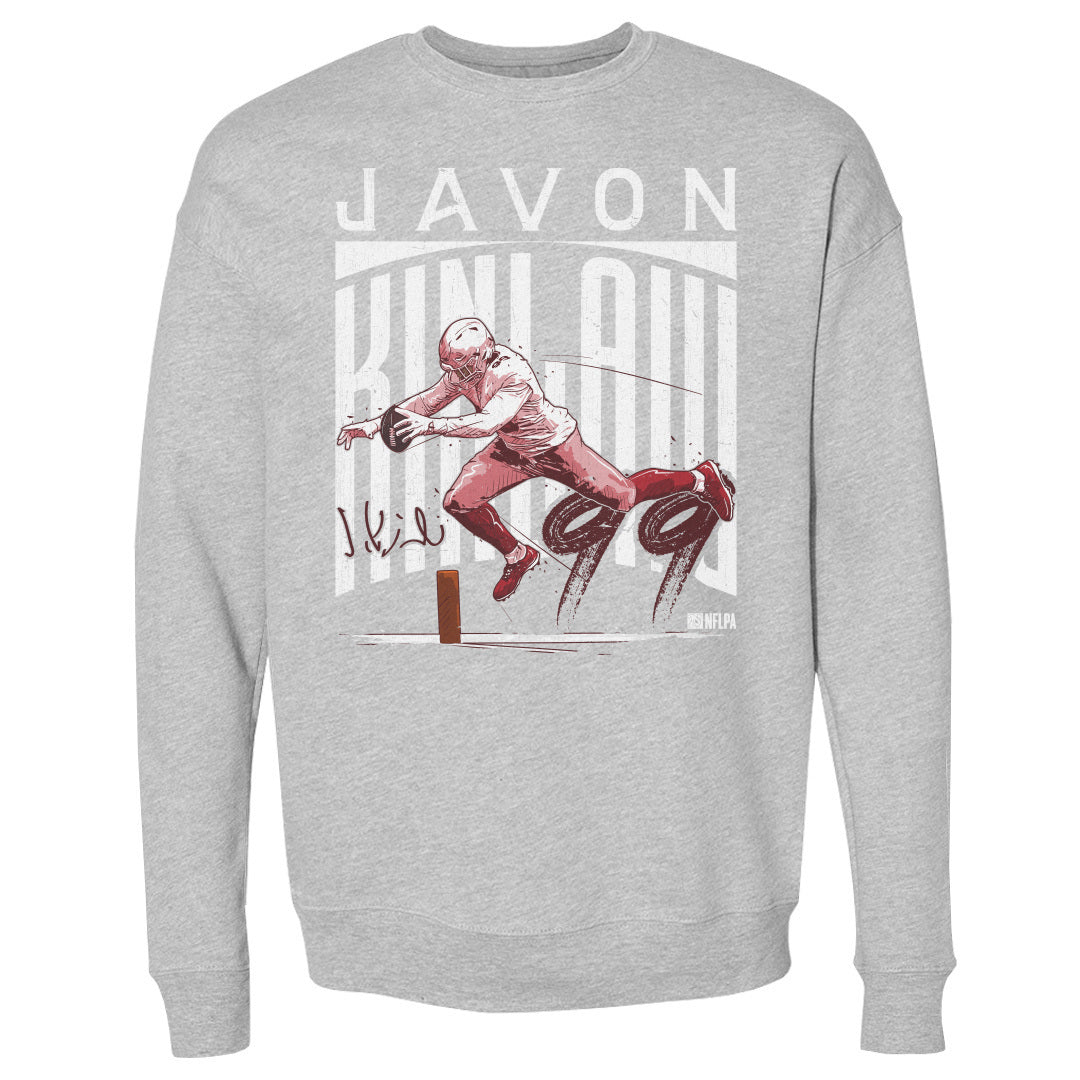 Javon Kinlaw Men&#39;s Crewneck Sweatshirt | 500 LEVEL