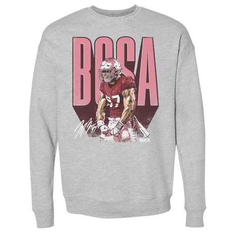 Nick Bosa Men's Crewneck Sweatshirt | 500 LEVEL