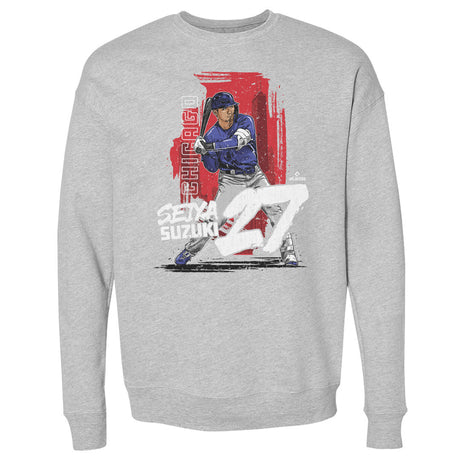 Seiya Suzuki Men's Crewneck Sweatshirt | 500 LEVEL