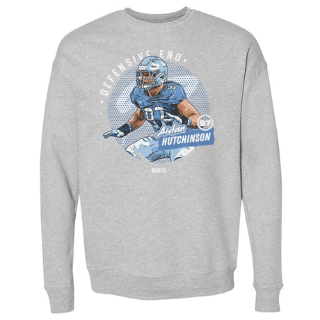Aidan Hutchinson Men's Crewneck Sweatshirt | 500 LEVEL