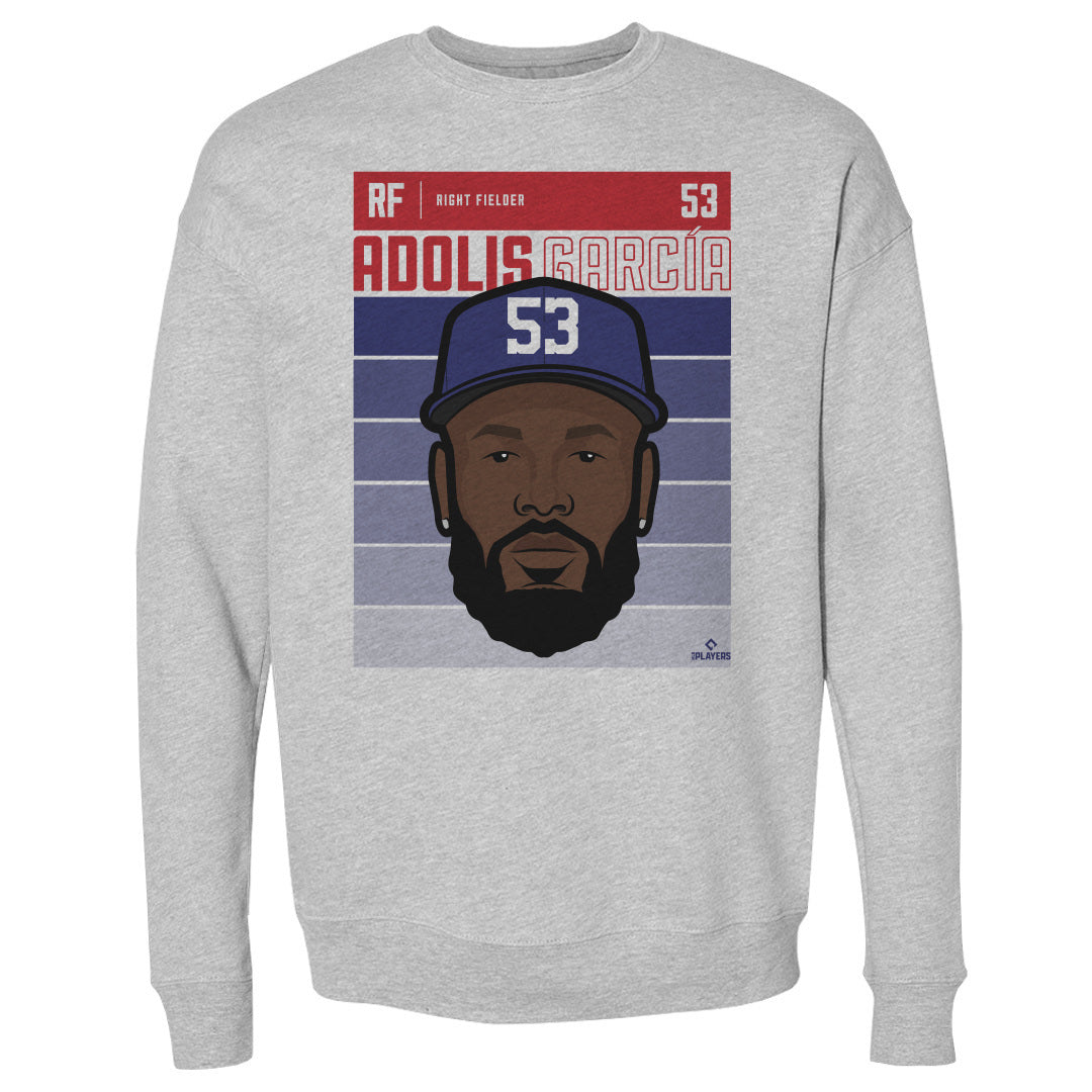 Adolis Garcia Men's Crewneck Sweatshirt | 500 LEVEL