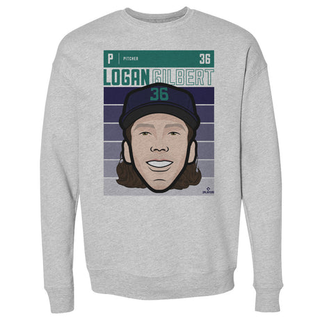 Logan Gilbert Men's Crewneck Sweatshirt | 500 LEVEL