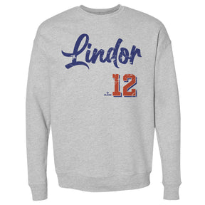 Francisco Lindor Men's Crewneck Sweatshirt | 500 LEVEL