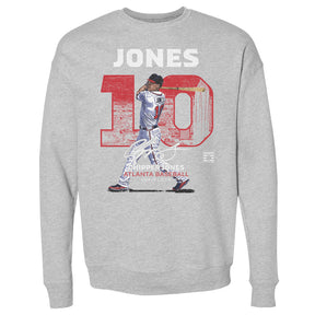 Chipper Jones Men's Crewneck Sweatshirt | 500 LEVEL