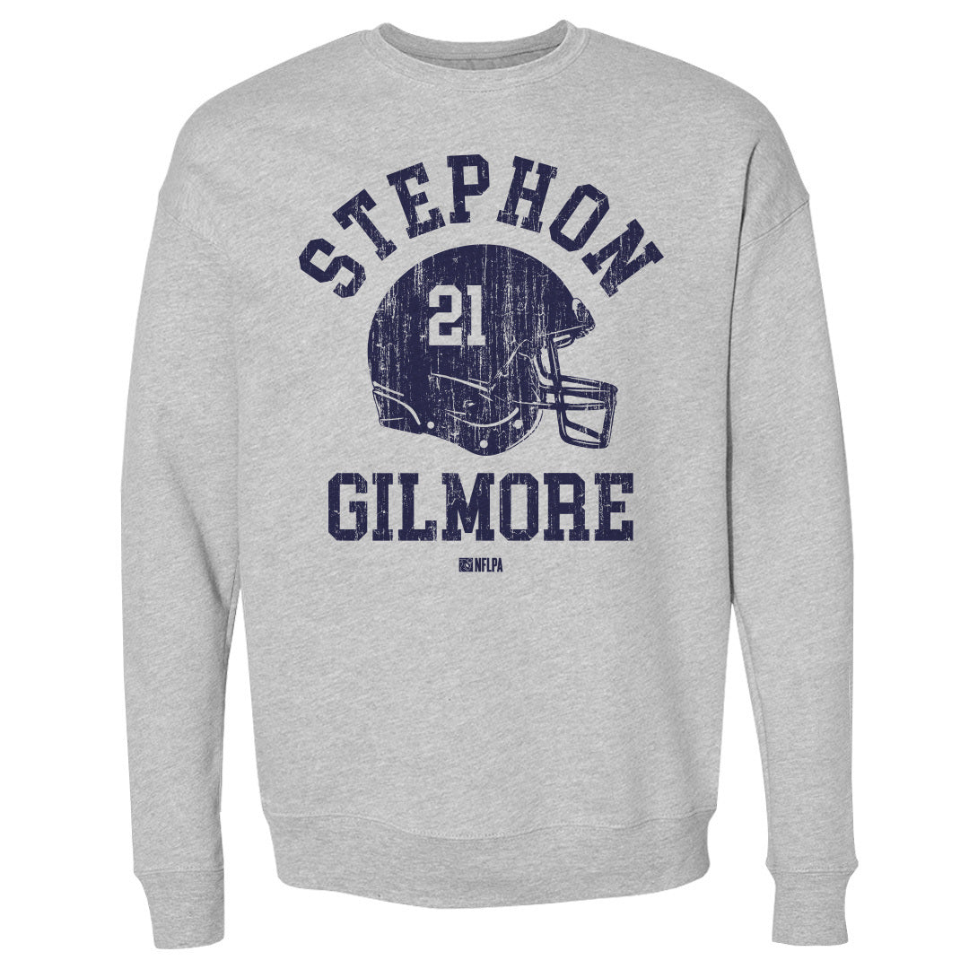 Stephon Gilmore Men&#39;s Crewneck Sweatshirt | 500 LEVEL