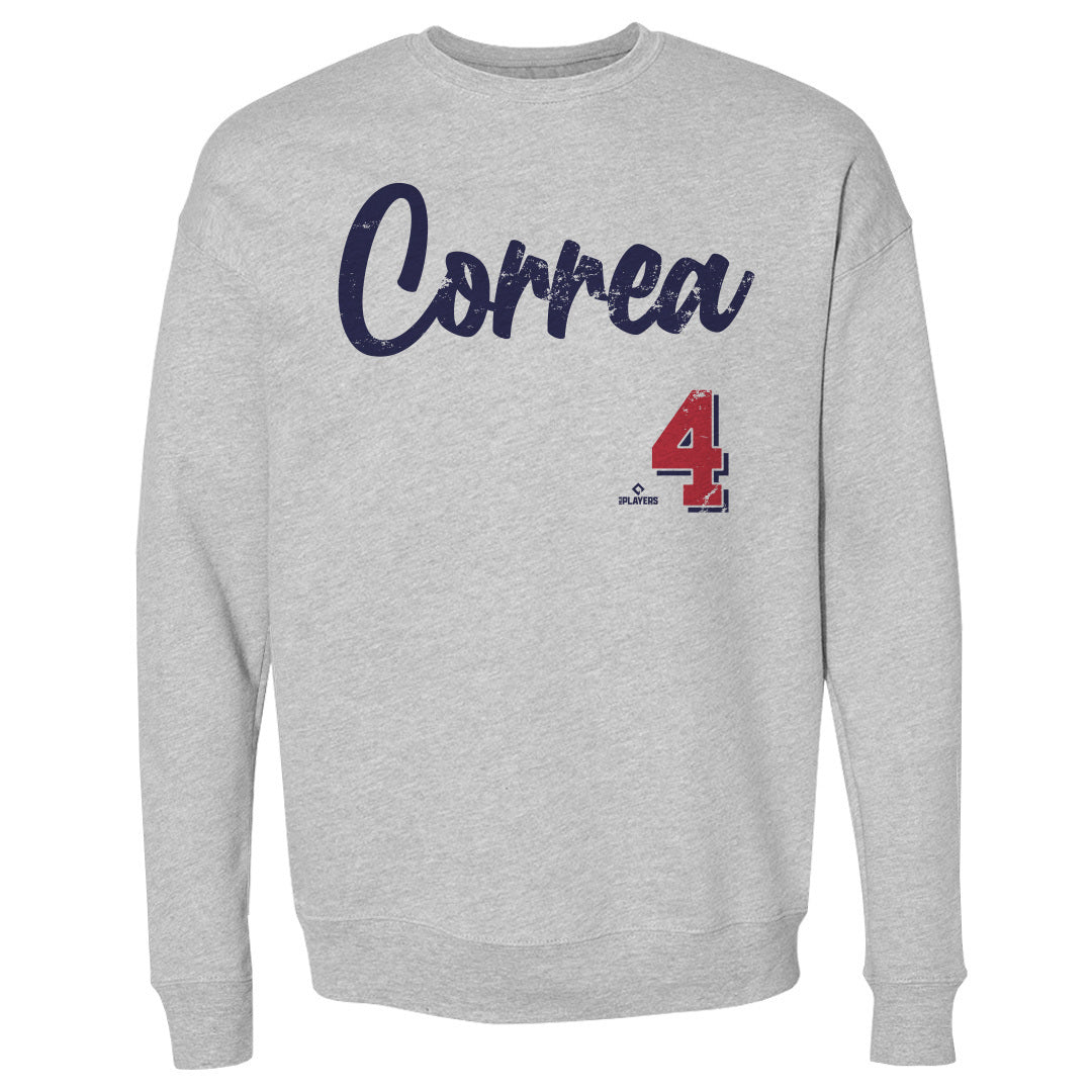 Carlos Correa Men&#39;s Crewneck Sweatshirt | 500 LEVEL