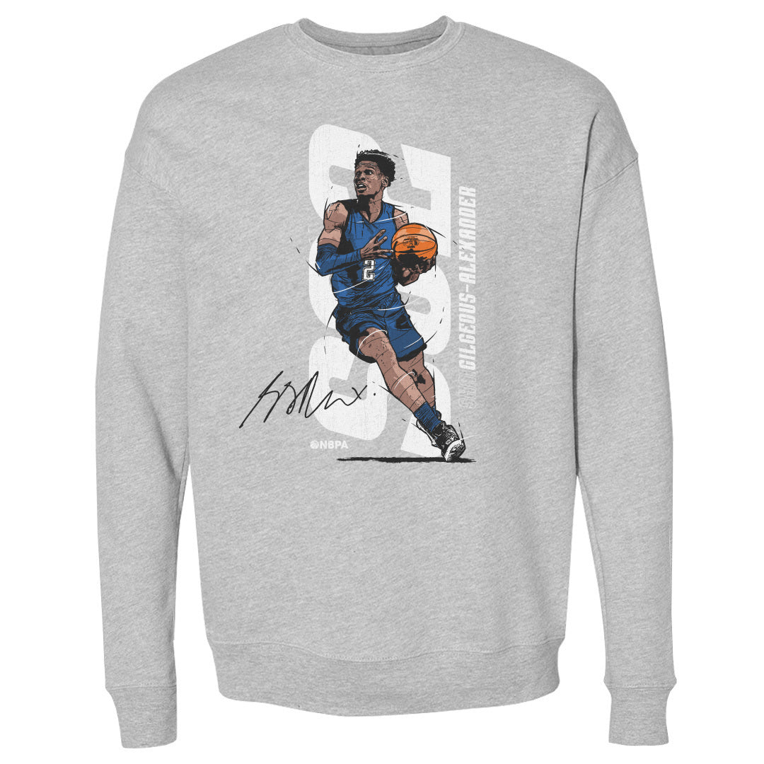 Shai Gilgeous-Alexander Men's Crewneck Sweatshirt | 500 LEVEL