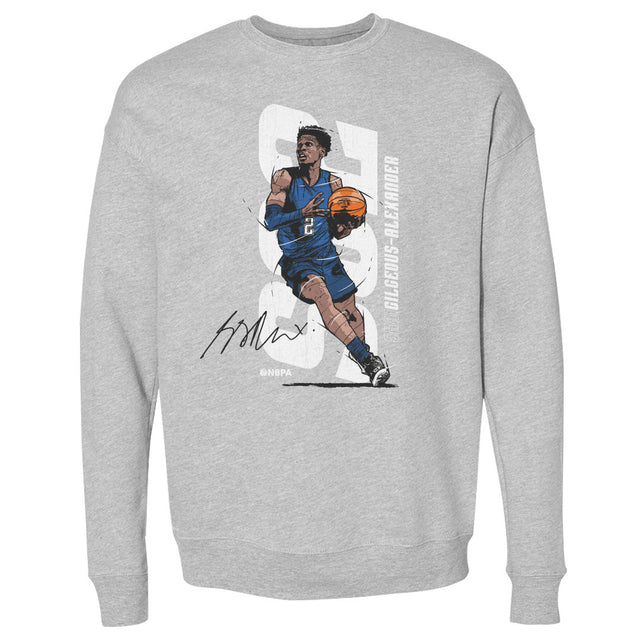 Shai Gilgeous-Alexander Men's Crewneck Sweatshirt | 500 LEVEL