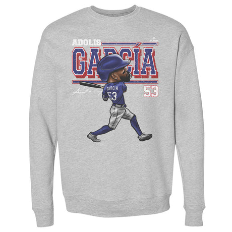 Adolis Garcia Men's Crewneck Sweatshirt | 500 LEVEL