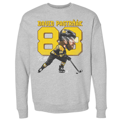 David Pastrnak Men's Crewneck Sweatshirt | 500 LEVEL