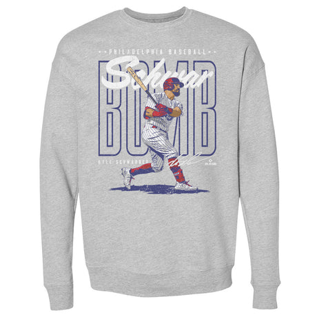 Kyle Schwarber Men's Crewneck Sweatshirt | 500 LEVEL