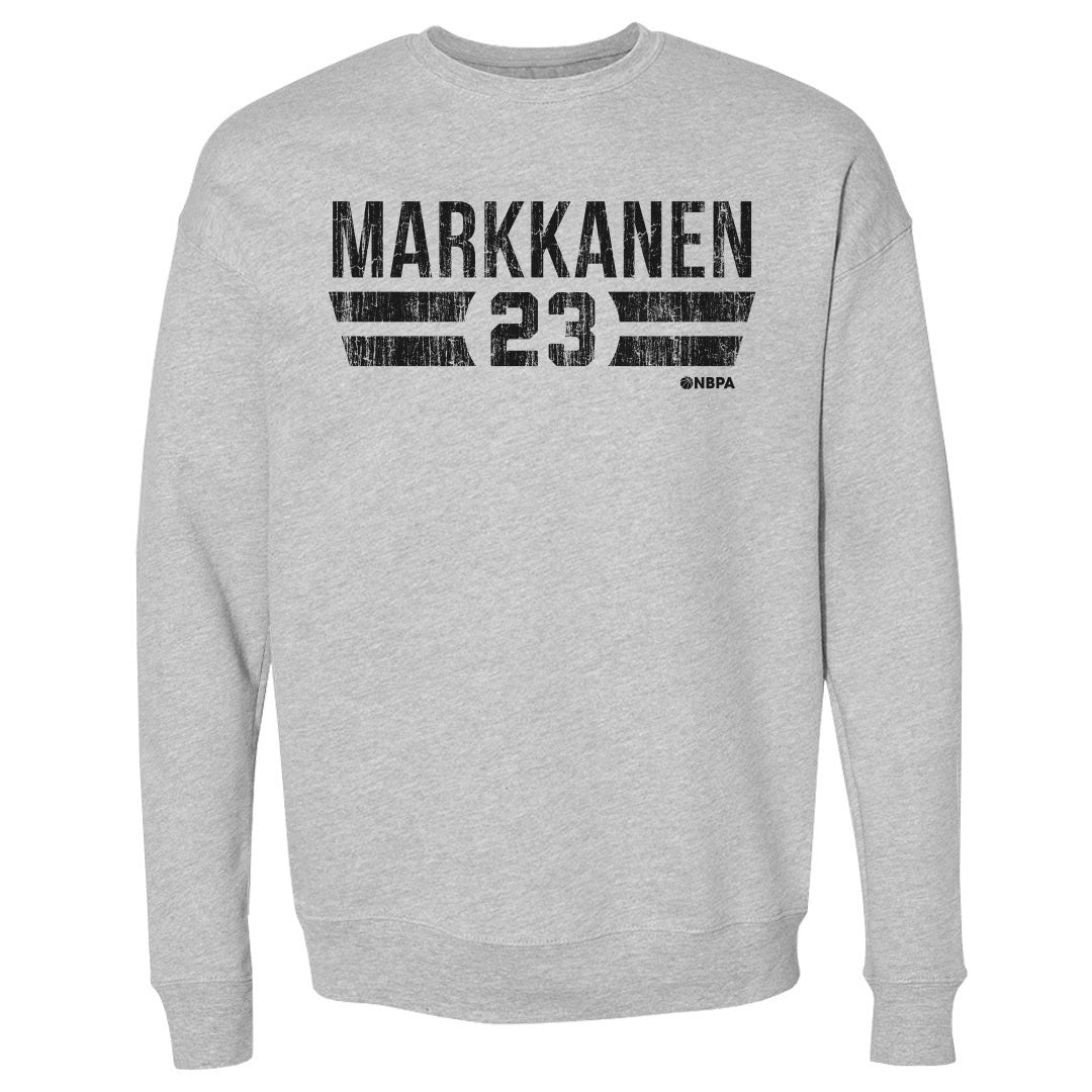 Lauri Markkanen Men&#39;s Crewneck Sweatshirt | 500 LEVEL