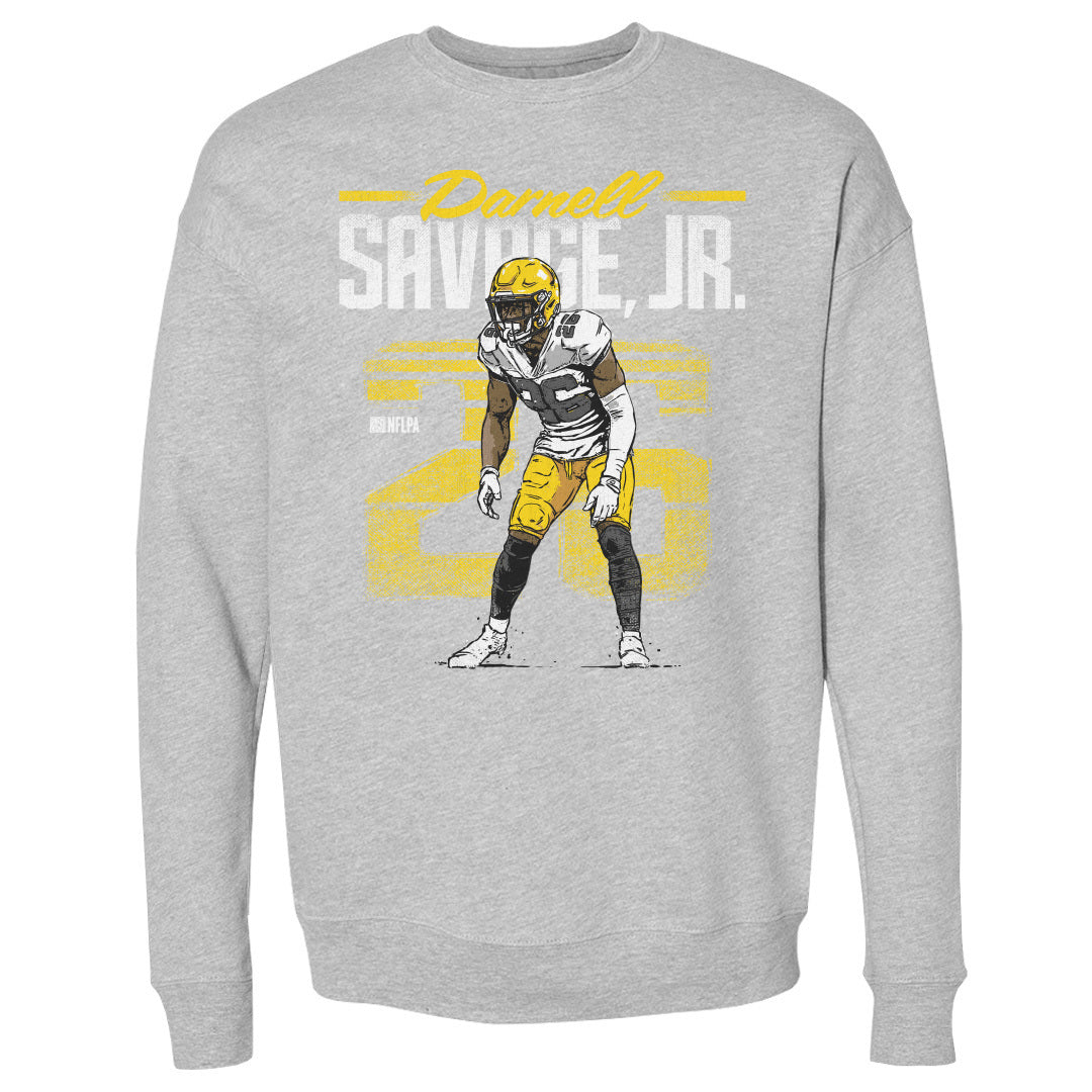 Darnell Savage Jr. Men&#39;s Crewneck Sweatshirt | 500 LEVEL