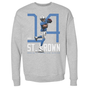 Amon-Ra St. Brown Men's Crewneck Sweatshirt | 500 LEVEL