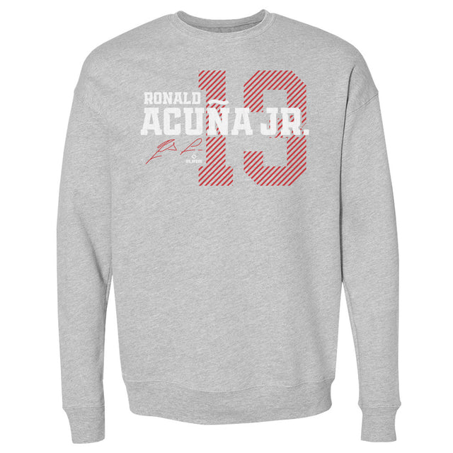 Ronald Acuna Jr. Men's Crewneck Sweatshirt | 500 LEVEL
