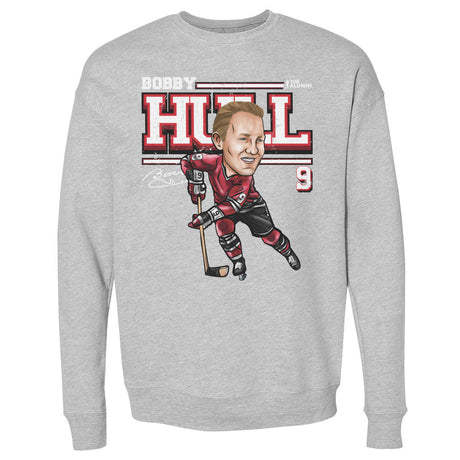 Bobby Hull Men's Crewneck Sweatshirt | 500 LEVEL