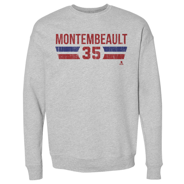 Sam Montembeault Men's Crewneck Sweatshirt | 500 LEVEL