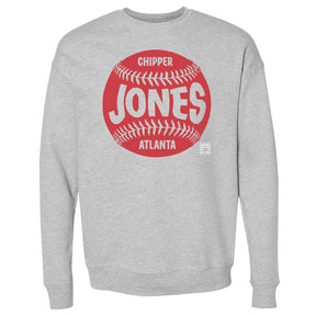 Chipper Jones Men's Crewneck Sweatshirt | 500 LEVEL