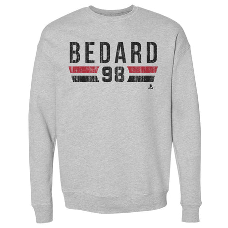 Connor Bedard Men's Crewneck Sweatshirt | 500 LEVEL